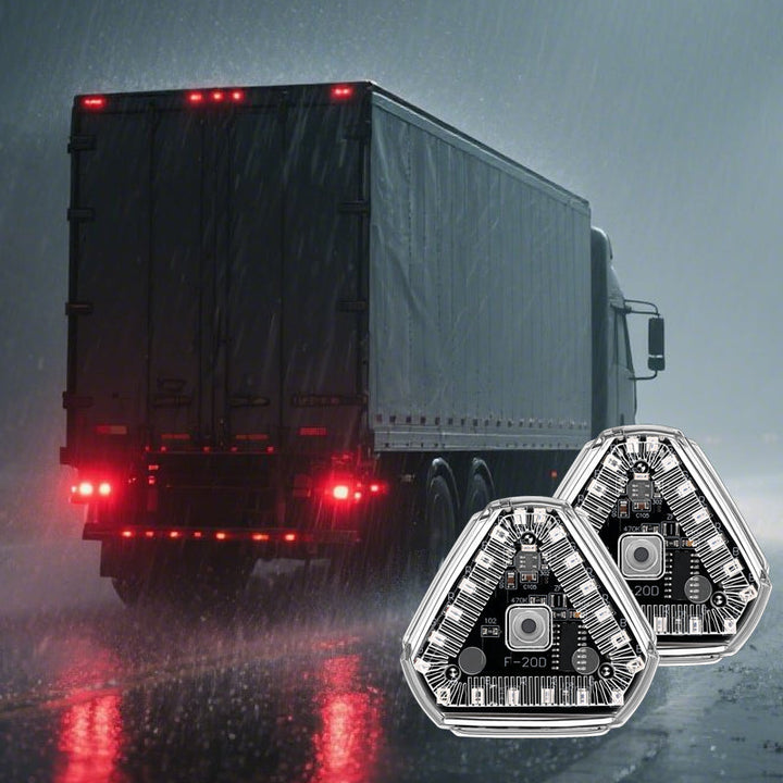 Lisslune | Super sharp solar flashing warning lights