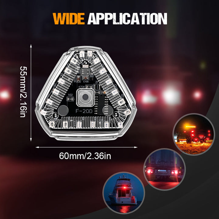 Lisslune | Super sharp solar flashing warning lights