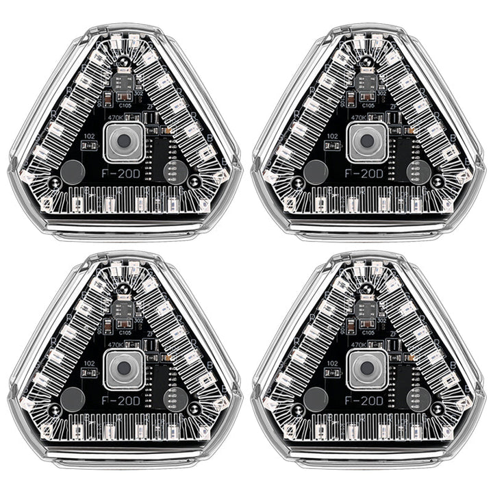 Lisslune | Super sharp solar flashing warning lights