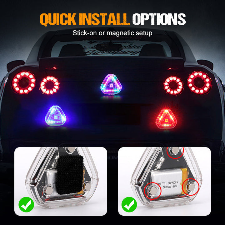 Lisslune | Super sharp solar flashing warning lights