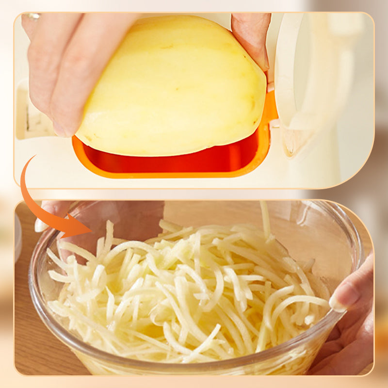 Lisslune | Multi-functional electric vegetable cutter and shredding machine for the kitchen