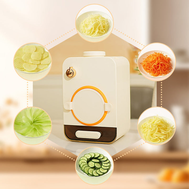 Lisslune | Multi-functional electric vegetable cutter and shredding machine for the kitchen