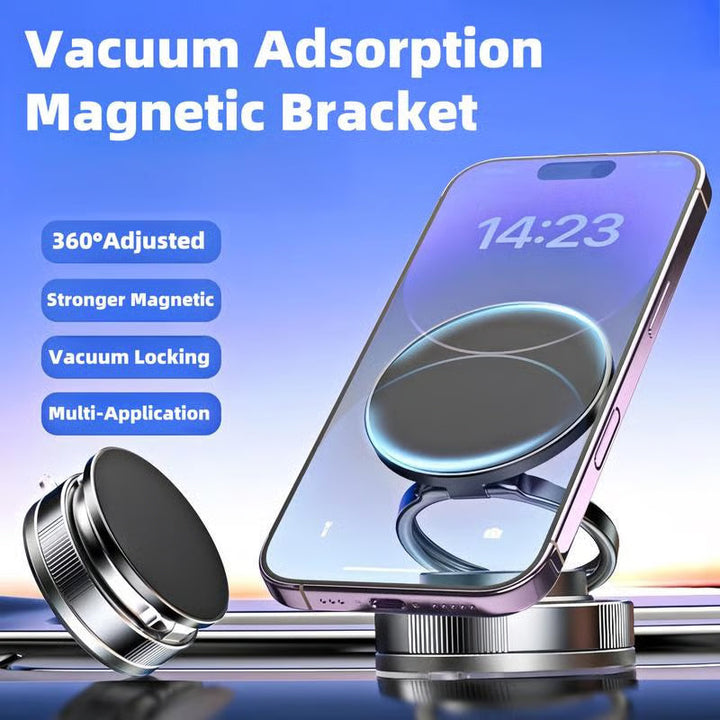 Lisslune | 360° adjustable magnetic phone holder with vacuum