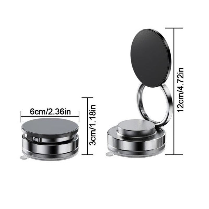 Lisslune | 360° adjustable magnetic phone holder with vacuum