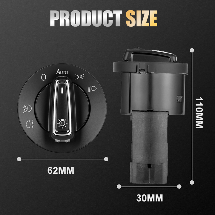 Lisslune | Auto Headlight Lamp Control Switch