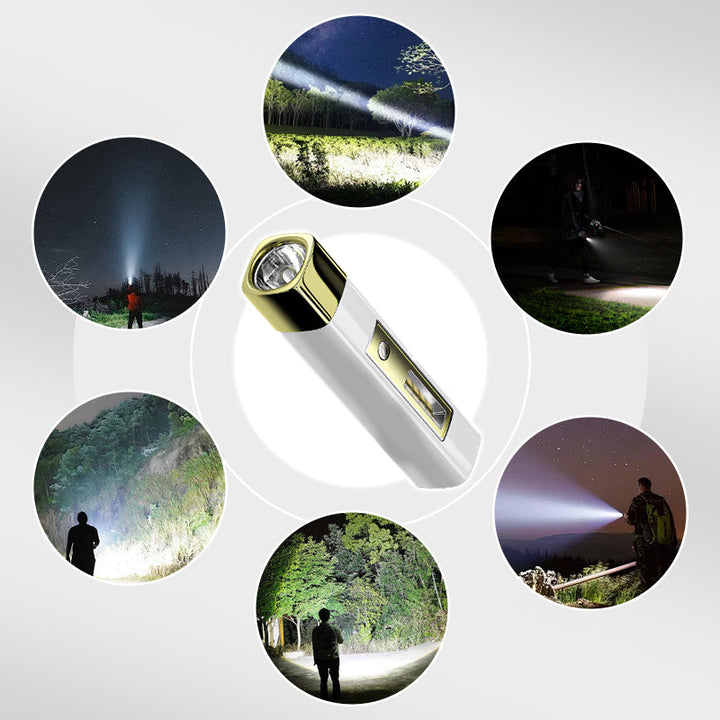Lisslune | Mini 2-in-1 flashlight with high brightness and power bank