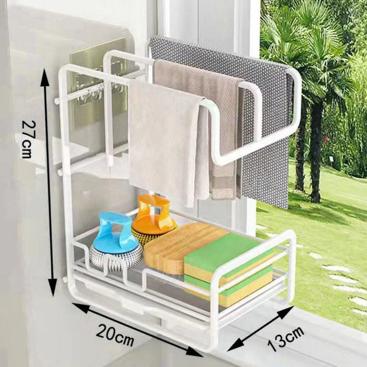 Lisslune | Kitchen cloth Organizing rack and Drying rack