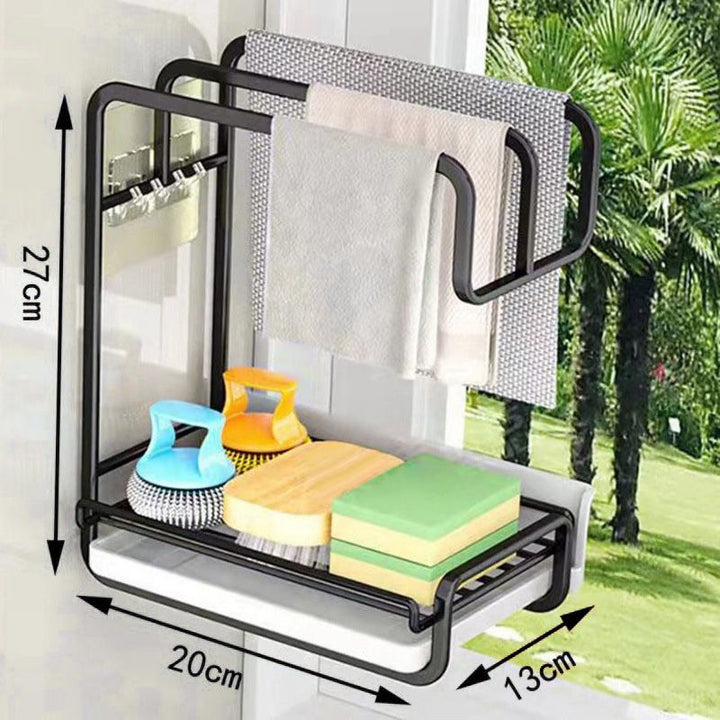 Lisslune | Kitchen cloth Organizing rack and Drying rack