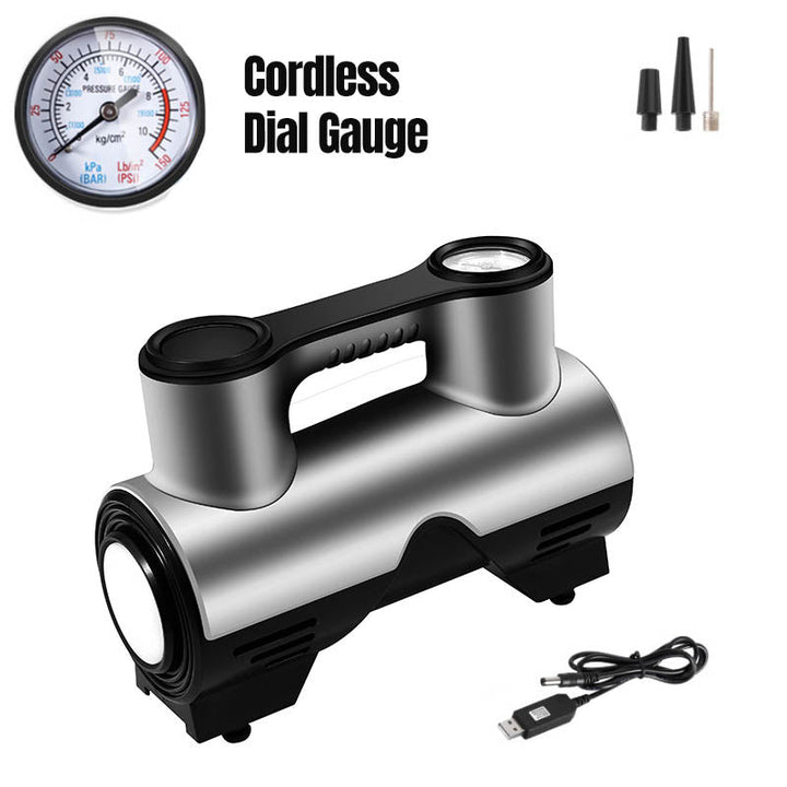 Lisslune | Portable wireless tire inflator with digital display