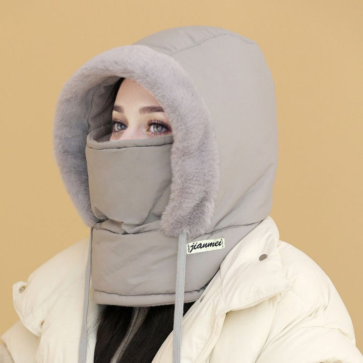 Lisslune | Ice King Thermal Hat – Lined Winter Hat with Face Protection