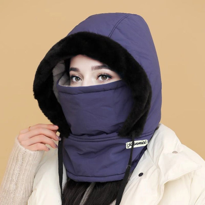 Lisslune | Ice King Thermal Hat – Lined Winter Hat with Face Protection