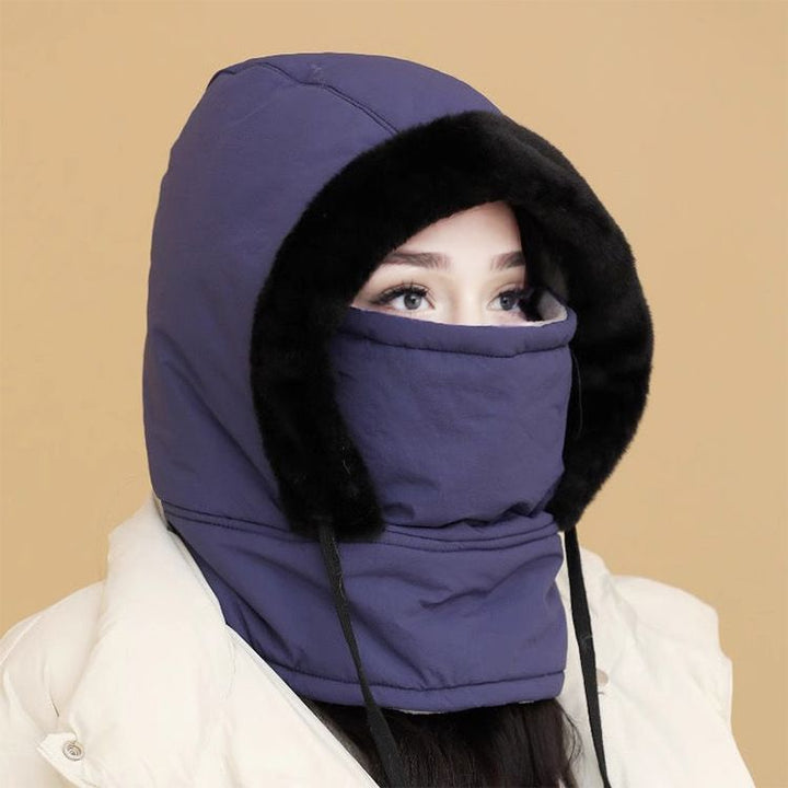 Lisslune | Ice King Thermal Hat – Lined Winter Hat with Face Protection