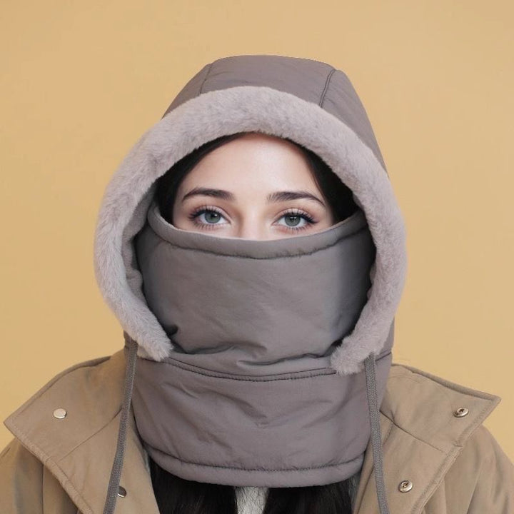 Lisslune | Ice King Thermal Hat – Lined Winter Hat with Face Protection