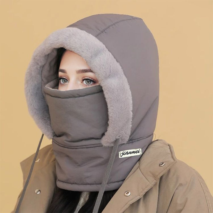 Lisslune | Ice King Thermal Hat – Lined Winter Hat with Face Protection