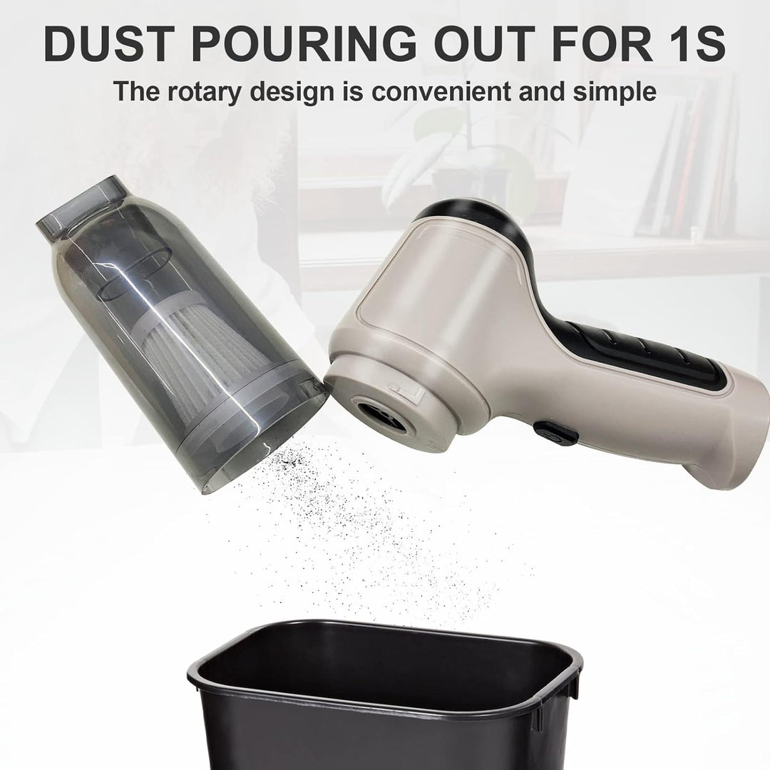 Lisslune | High-Power Wireless Handheld Vacuum for Car and Home