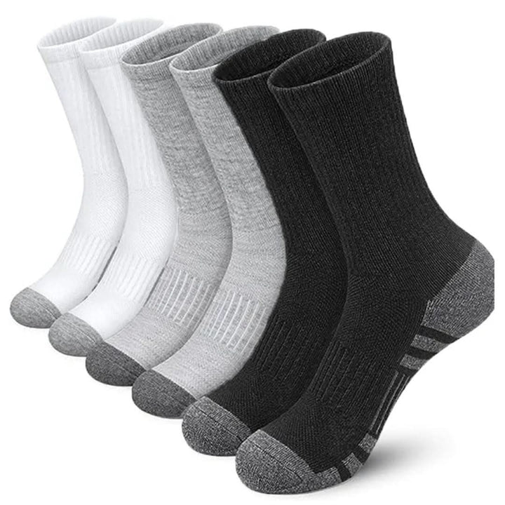 Lisslune | Comfortable Sports Socks 6-Pair Set for Training