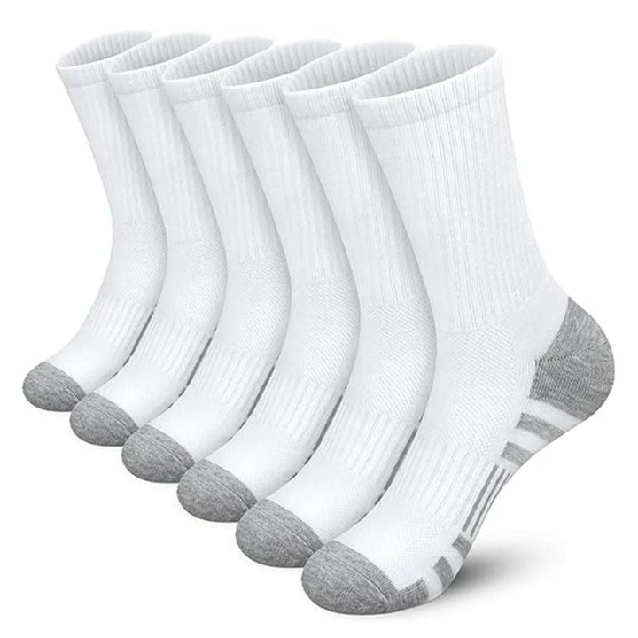 Lisslune | Comfortable Sports Socks 6-Pair Set for Training