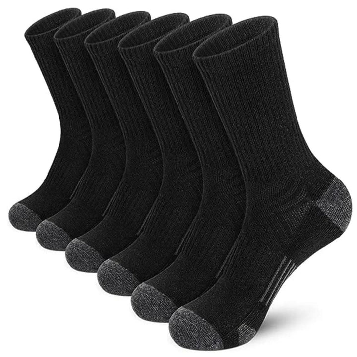 Lisslune | Comfortable Sports Socks 6-Pair Set for Training