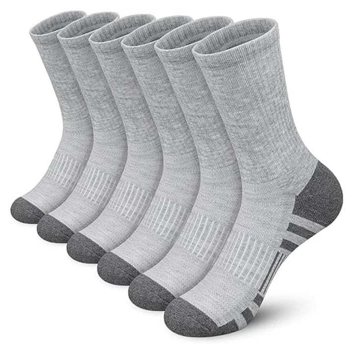 Lisslune | Comfortable Sports Socks 6-Pair Set for Training