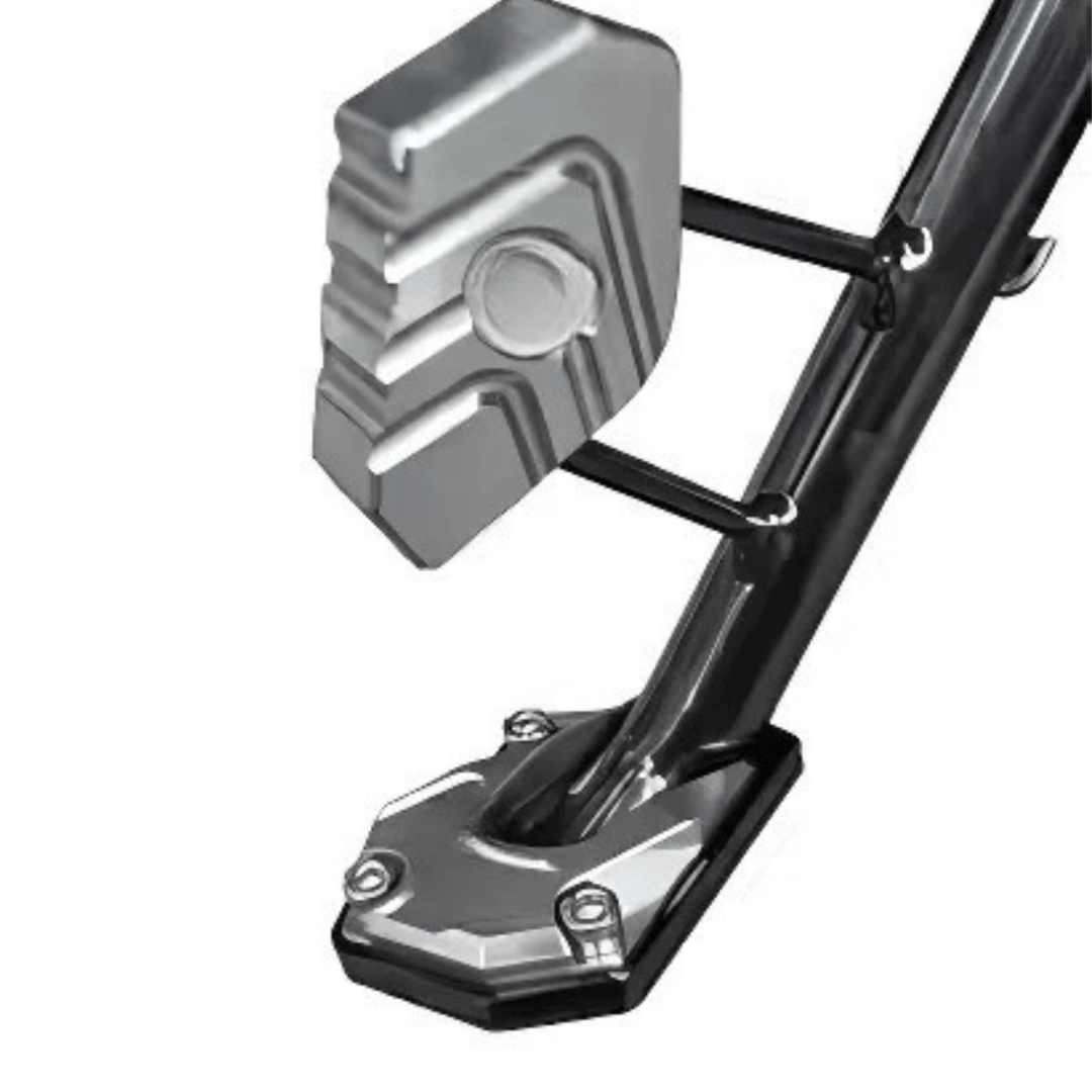 Lisslune | STABILIRIDE – Aluminum Motorcycle Kickstand Pad for Secure Parking