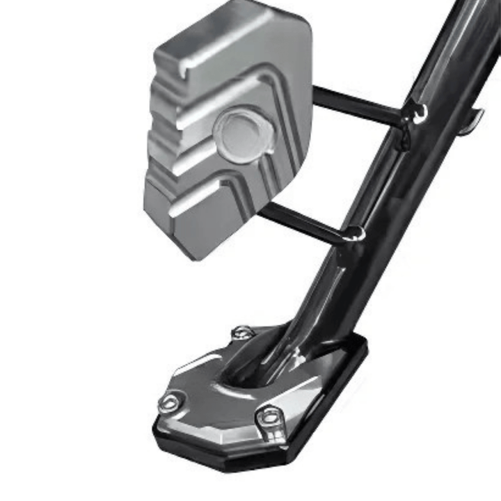 Lisslune | STABILIRIDE – Aluminum Motorcycle Kickstand Pad for Secure Parking