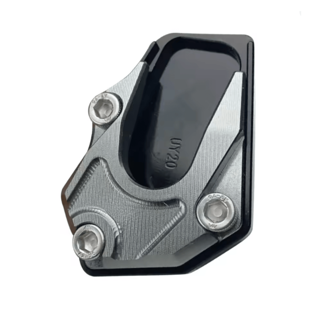Lisslune | STABILIRIDE – Aluminum Motorcycle Kickstand Pad for Secure Parking