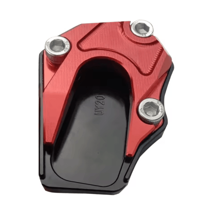 Lisslune | STABILIRIDE – Aluminum Motorcycle Kickstand Pad for Secure Parking