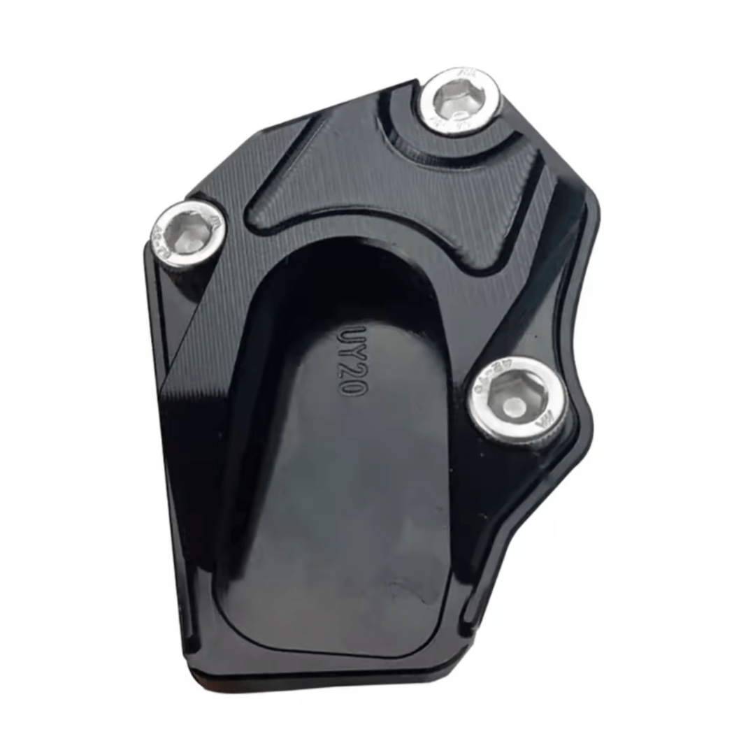 Lisslune | STABILIRIDE – Aluminum Motorcycle Kickstand Pad for Secure Parking