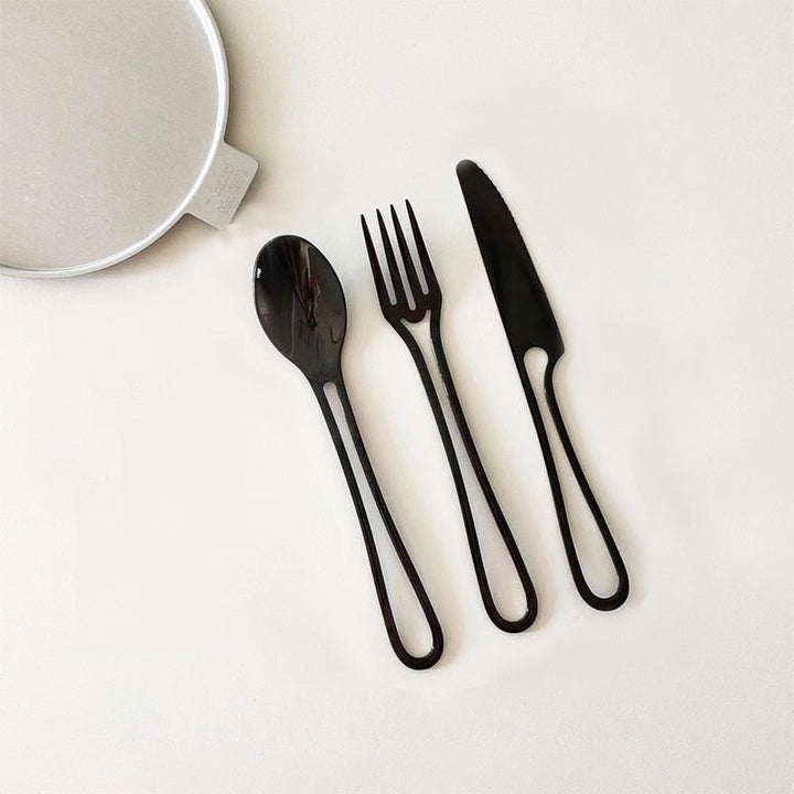 Lisslune | Outline Cutlery Set made of Stainless Steel