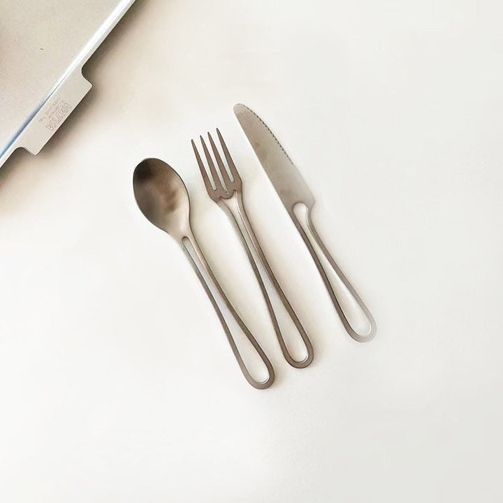 Lisslune | Outline Cutlery Set made of Stainless Steel