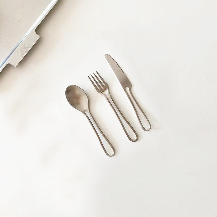 Lisslune | Outline Cutlery Set made of Stainless Steel