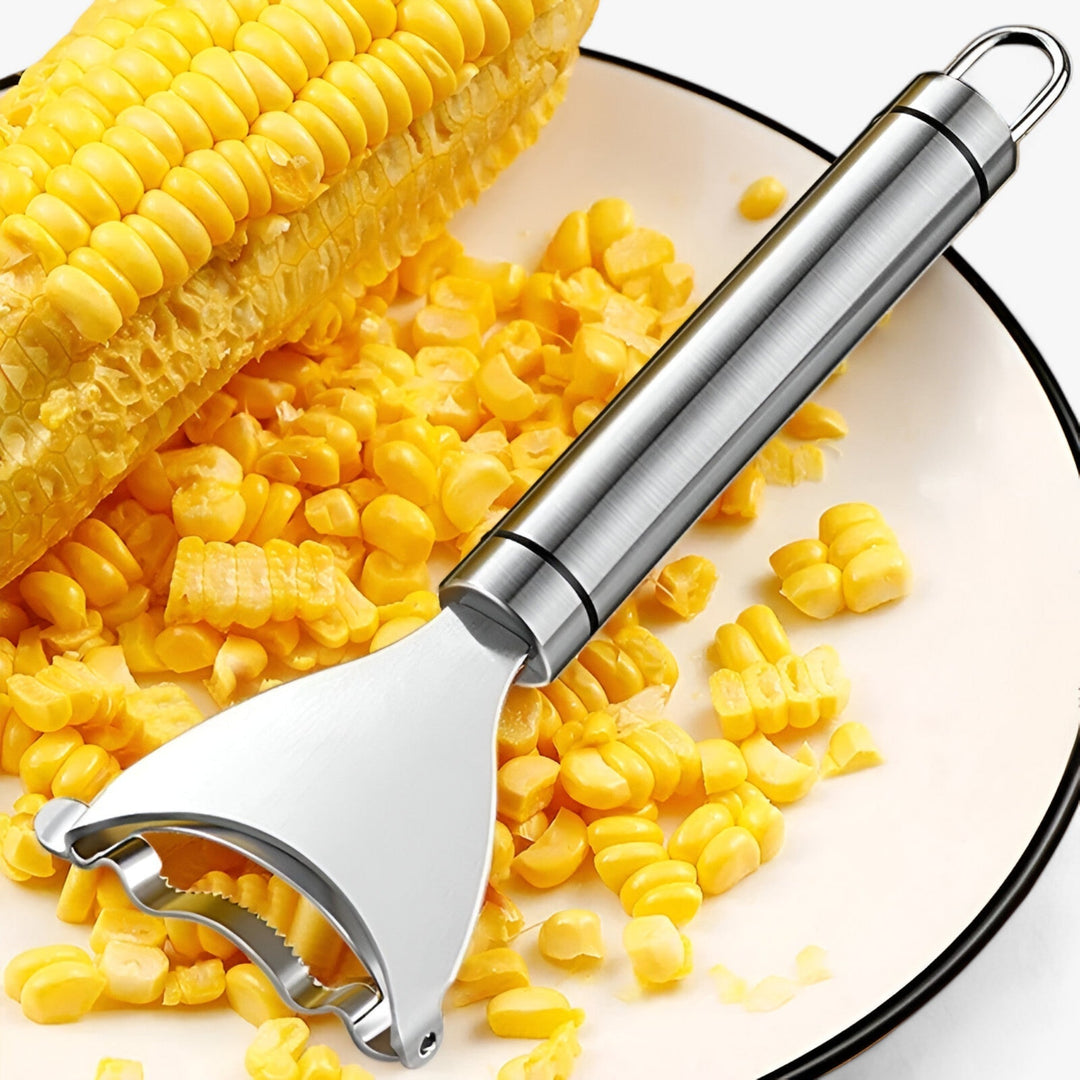 Lisslune | Stainless Steel Corn on the Cob Peeler - CornEase