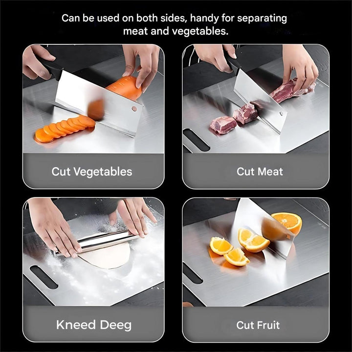 Lisslune | Stainless Steel Cutting Board - ChefGuard