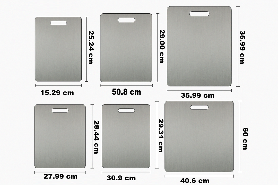 Lisslune | Stainless Steel Cutting Board - ChefGuard
