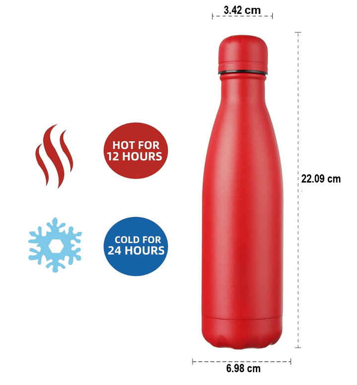 Lisslune | Stainless Steel Insulated Bottle – Leakproof & Travel-Friendly Water Bottle