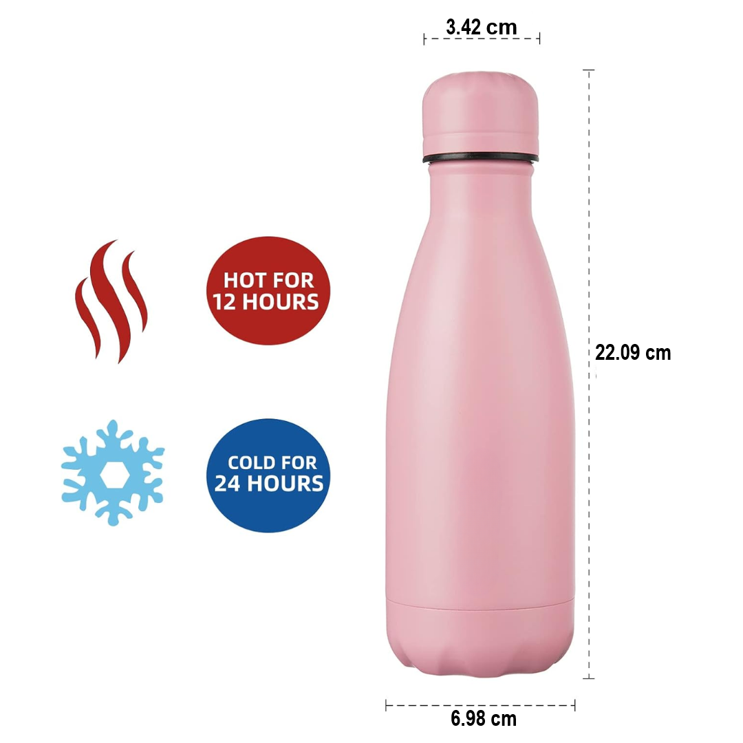 Lisslune | Stainless Steel Insulated Bottle – Leakproof & Travel-Friendly Water Bottle