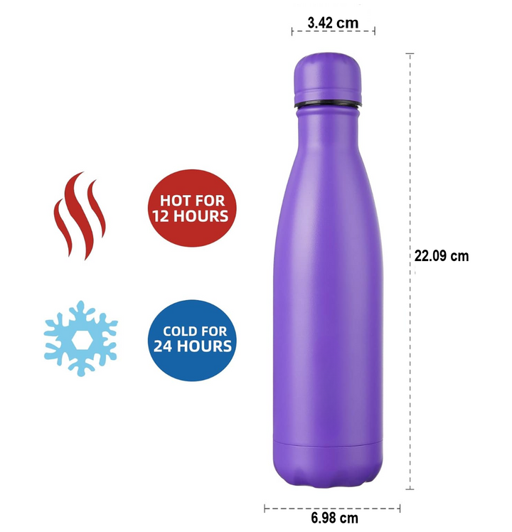 Lisslune | Stainless Steel Insulated Bottle – Leakproof & Travel-Friendly Water Bottle