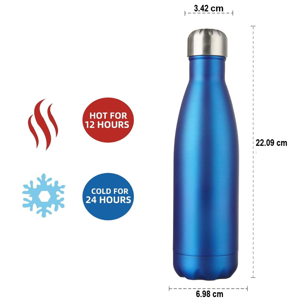 Lisslune | Stainless Steel Insulated Bottle – Leakproof & Travel-Friendly Water Bottle