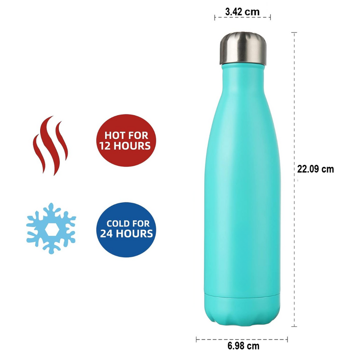 Lisslune | Stainless Steel Insulated Bottle – Leakproof & Travel-Friendly Water Bottle