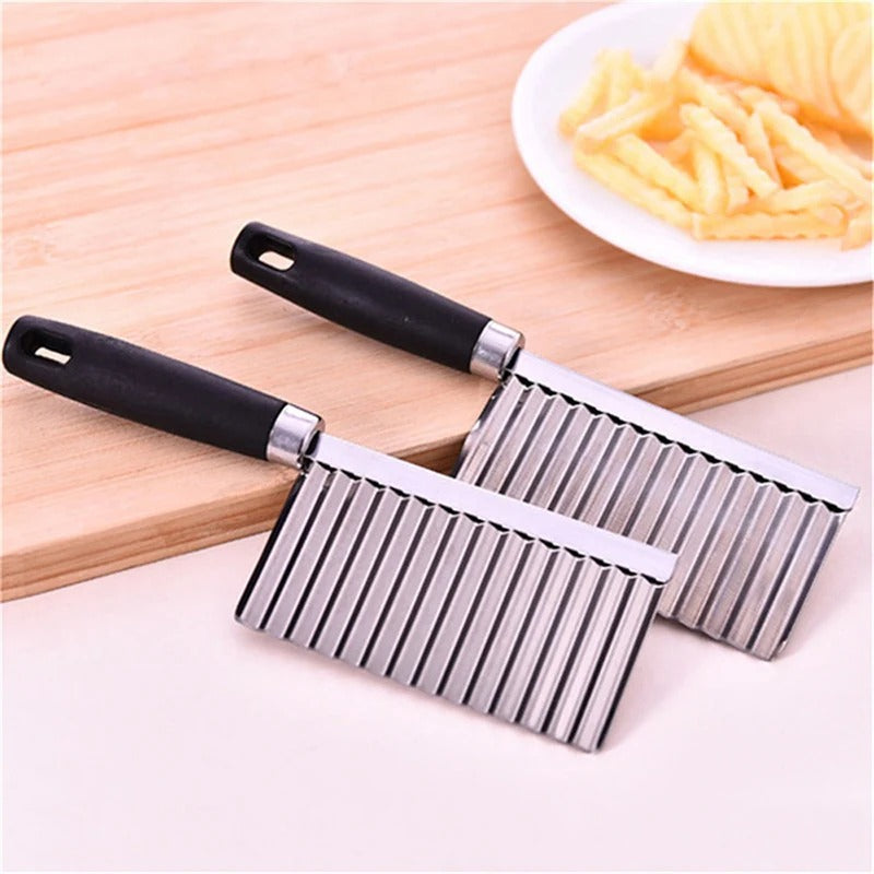 Lisslune | Stainless Steel Vegetable Knife - WaveCut