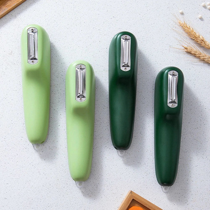 Lisslune | Stainless Steel Vegetable Peeler with Container - PeelPro