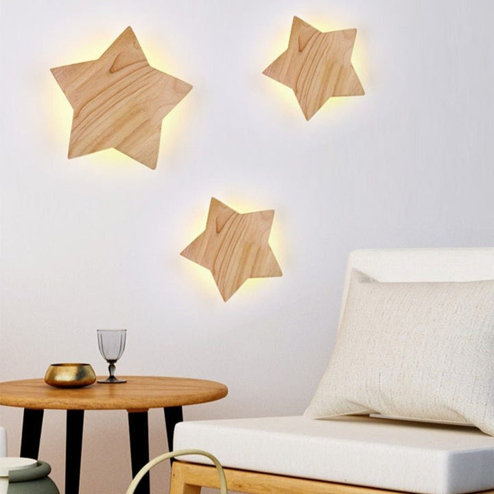 Lisslune | SolidStar - Premium Wood Wall Illumination
