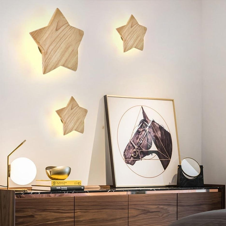 Lisslune | SolidStar - Premium Wood Wall Illumination