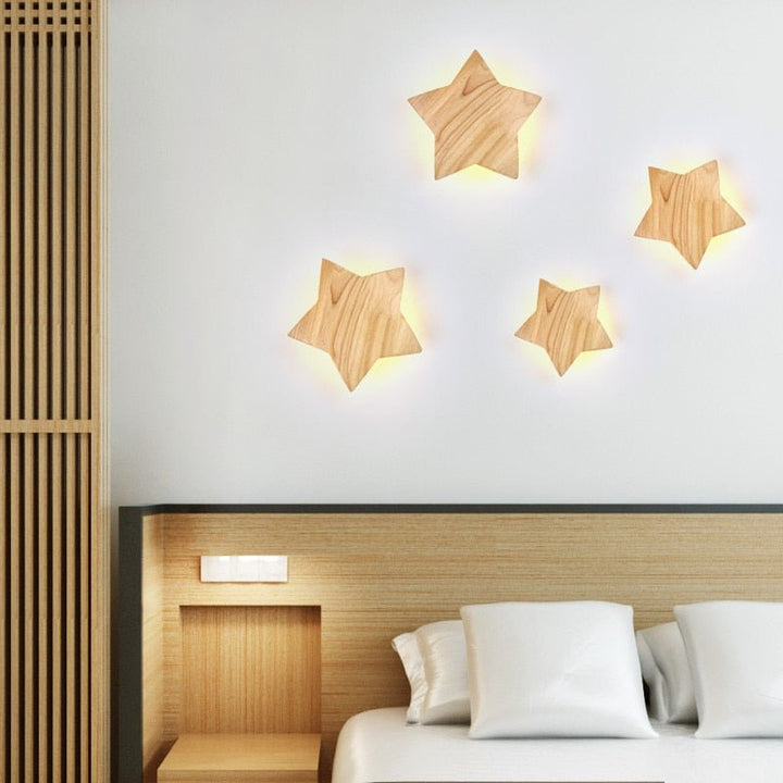 Lisslune | SolidStar - Premium Wood Wall Illumination