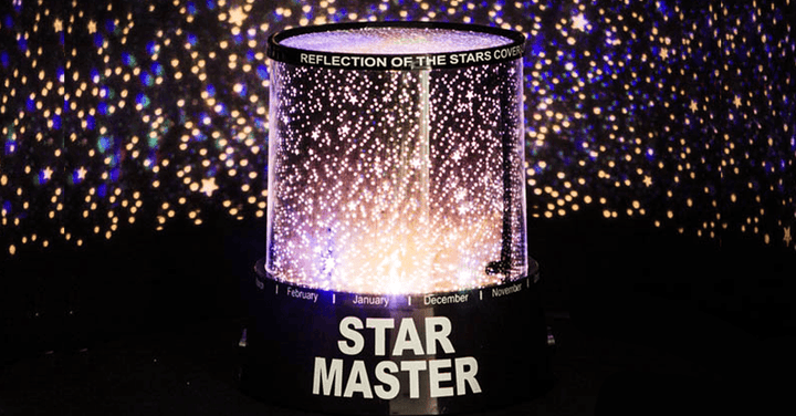 Lisslune | Attractive LED star projector night light