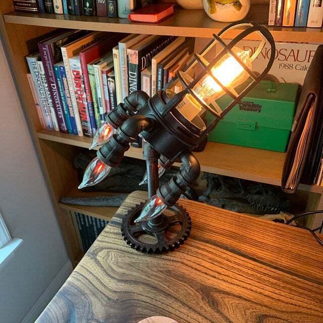 Lisslune | Steampunk Rocket Lamp