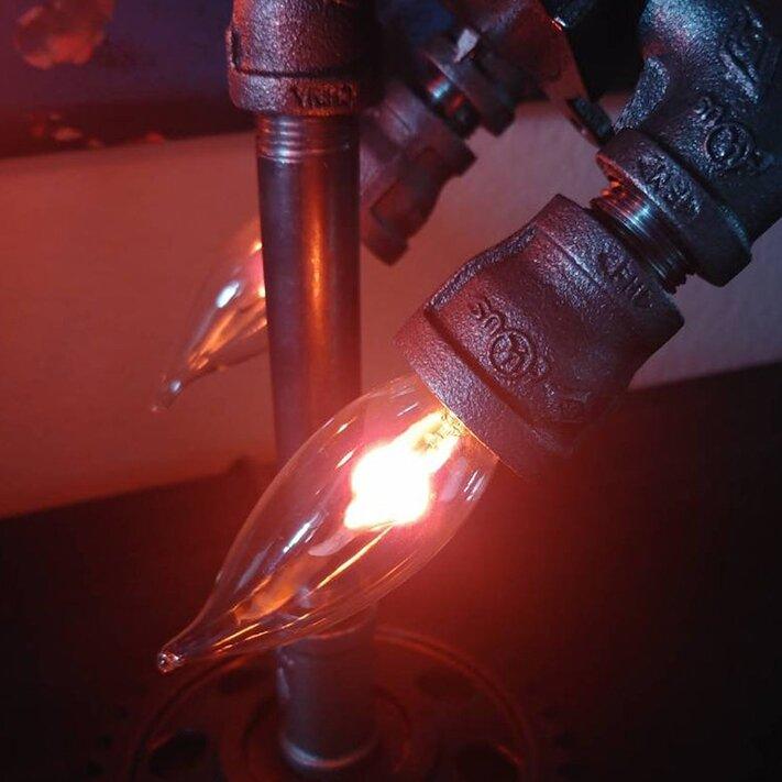 Lisslune | Steampunk Rocket Lamp