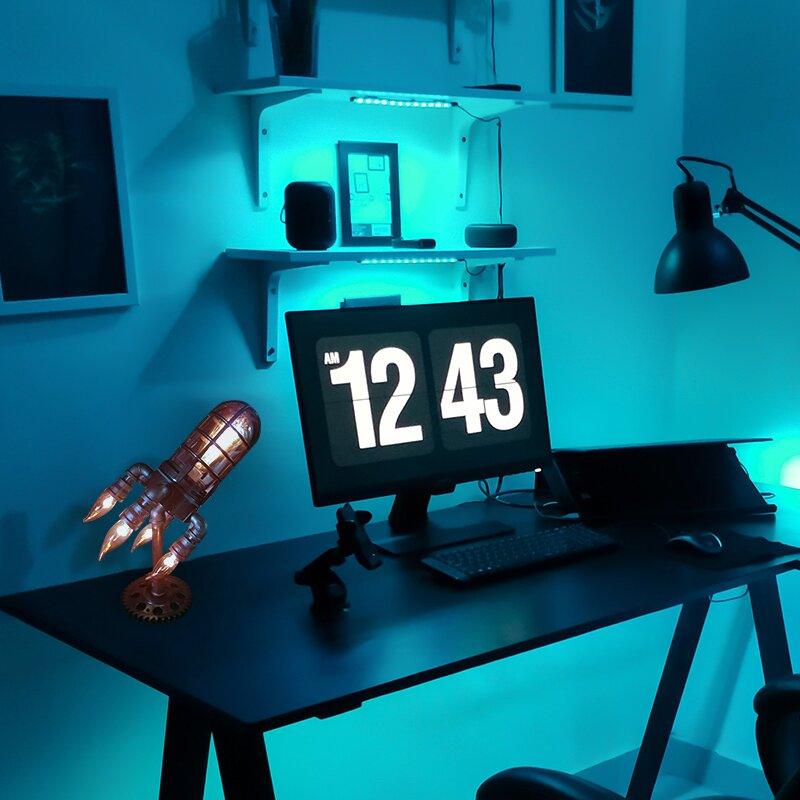 Lisslune | Steampunk Rocket Lamp