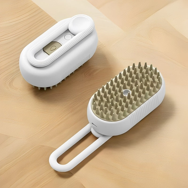 Lisslune | Cat Steam Brush For Pet Grooming