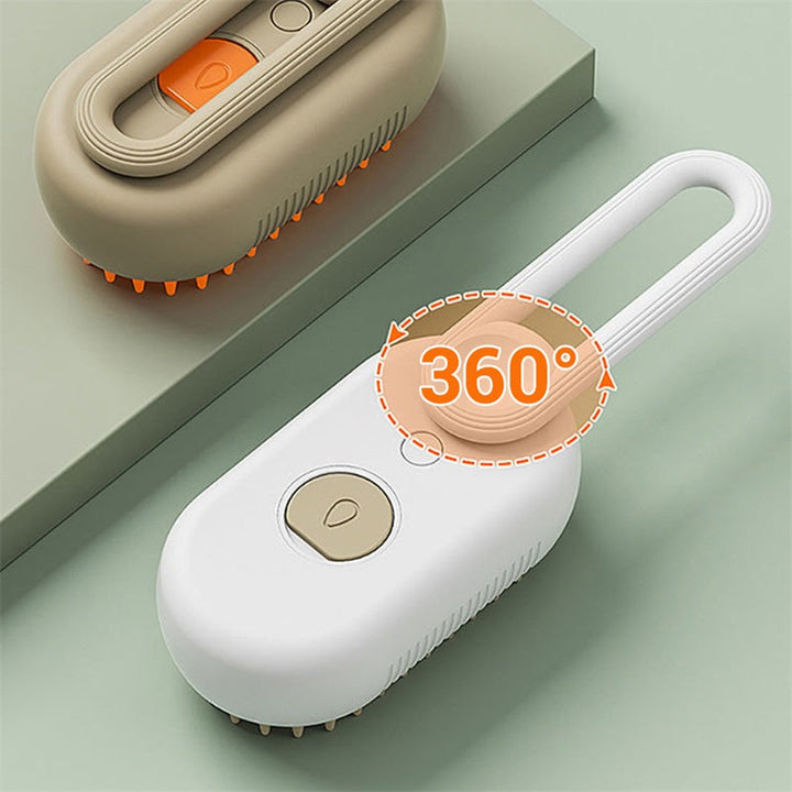Lisslune | Cat Steam Brush For Pet Grooming
